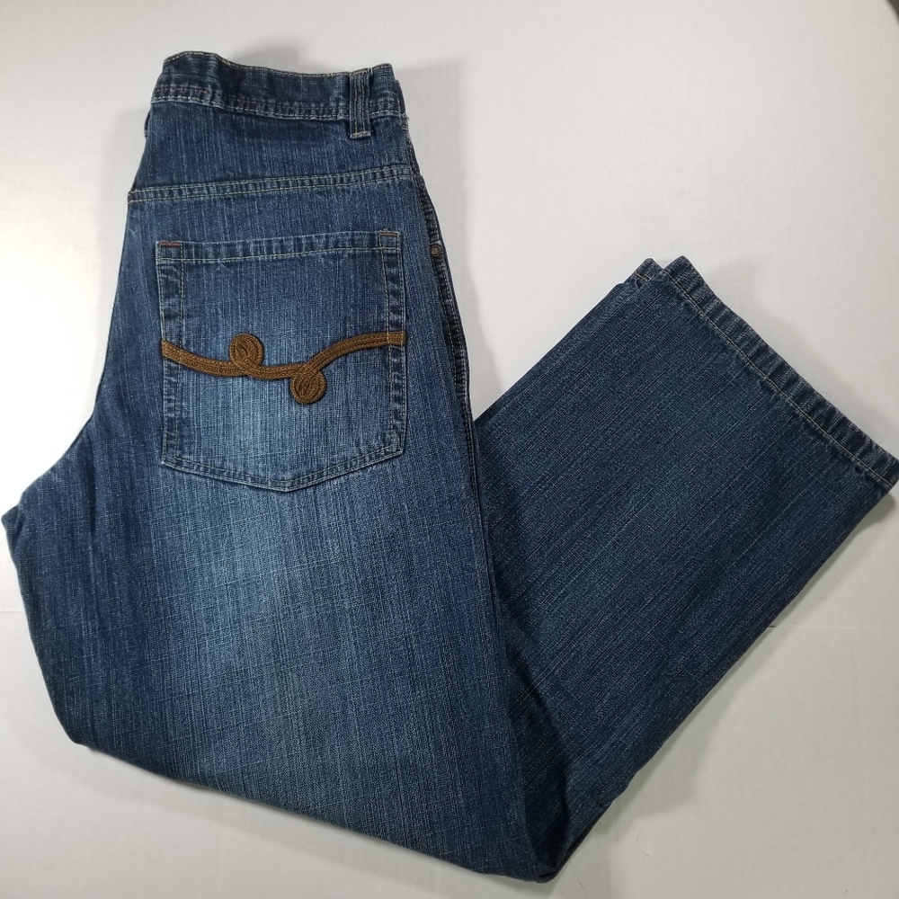 South Pole Vintage Baggy Jeans Size 32x32 Men Blue Relaxed Wide Straight Y2K